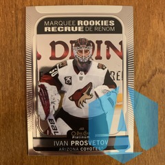 2021-22 OPC Platinum Marquee Rookies Ivan Prosvetov #254 Coyotes